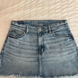 American Eagle Outfitters Light Blue Mini Denim Skirt